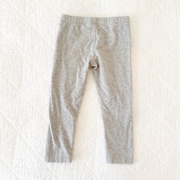 4T Epic Threads Glitter Gray Kids Leggings - Picture 3 of 3
